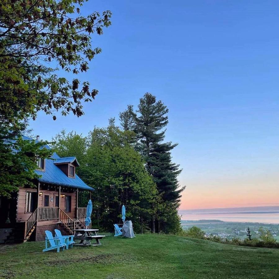 Les Chalets Sur Le Cap Saint Joachim Экстерьер фото