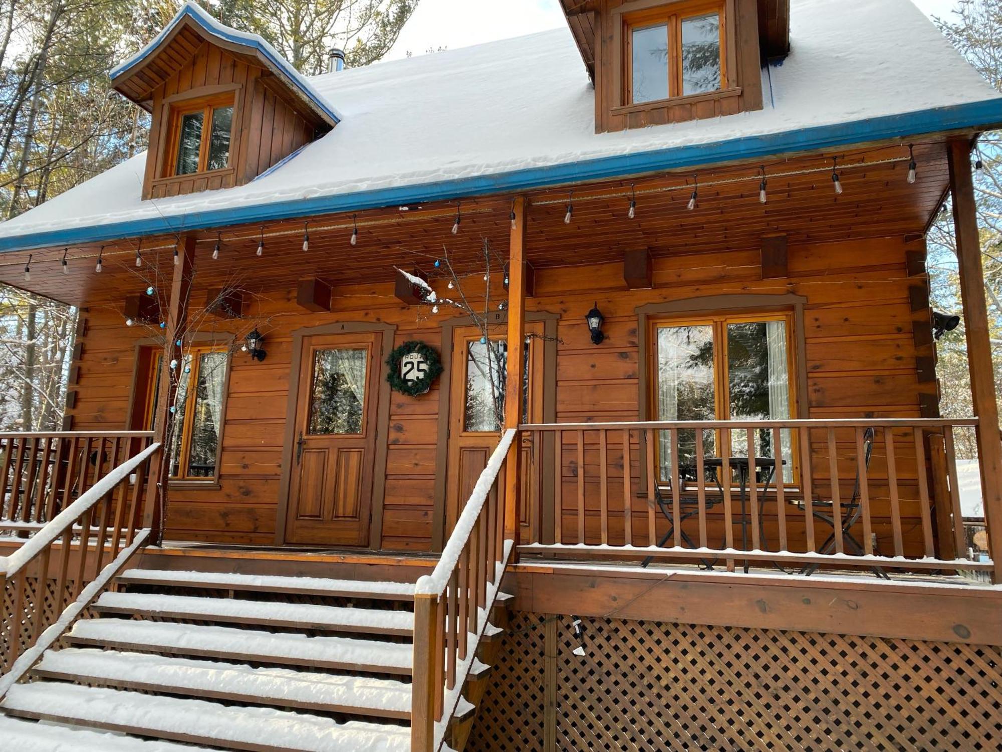 Les Chalets Sur Le Cap Saint Joachim Экстерьер фото